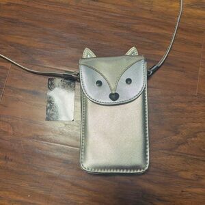 Chateau Metallic Fox Phone Case NWT